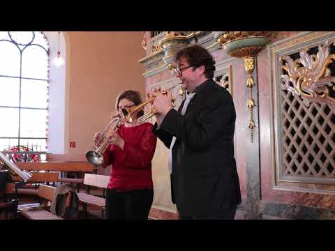 Over the Hills for 2 trumpets & organ by Hans-André Stamm @hans-andrestamm4988