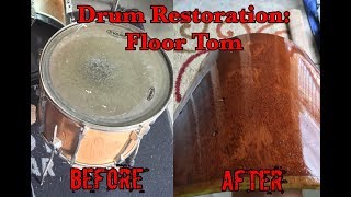 Tama Rockstar Floor Tom Restoration