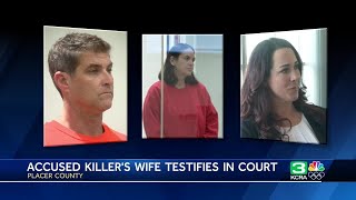 Wife of former MLB player accused of killing in-laws testifies husband did not pull trigger