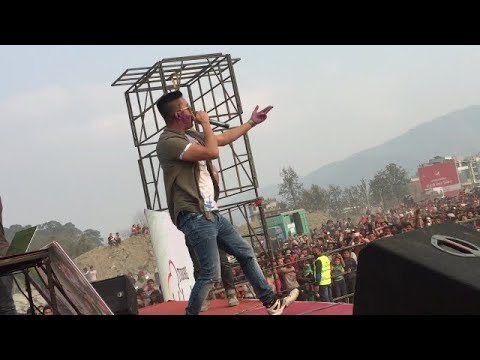 Laure NepHop Ko Bato Live Concert In Bhaktapur | Ashish Rana Laure Nepali Rapper Holi Special