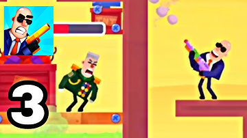 Hitmasters -  All Bosses - Shotgun Mode - Action Gameplay Android, iOS
