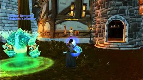 WoW Cata - Mage funny new casting