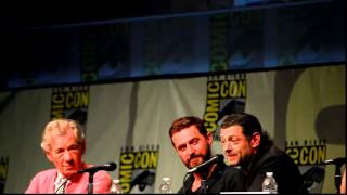 Энди Серкис  конференция 2012 Голлум Властелин Колец  хобит Andy Serkis at Comic Con 2012 on working