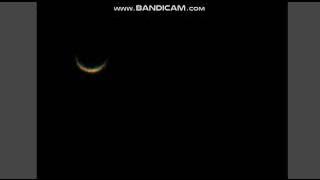 2025-03-15 - Venus at phase 3% !!!!! - shown at 25% speed