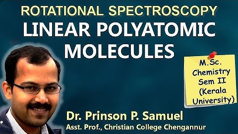 Rotational spectrum of linear polyatomic molecules