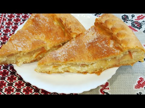 Татарский творожно яблочный пирог.Фантастический вкус.