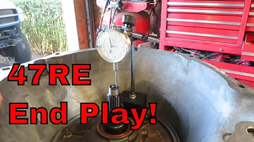 Dodge Ram 2500 47RE Rebuild Part 7 Input Shaft End Play