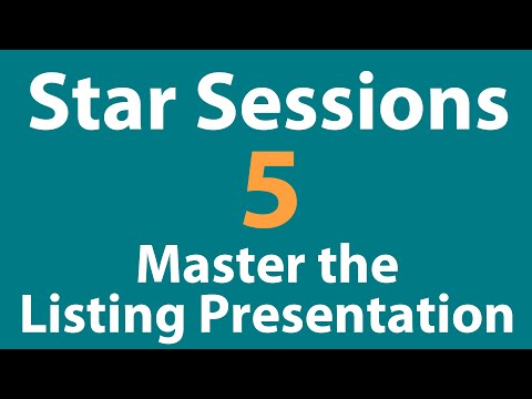 Preparing Your CMA - Part 5/24 - Master the Listing Presentation