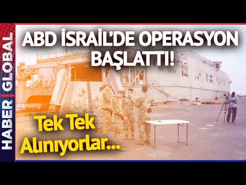 ABD İsrail'de Operasyon