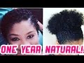 ONE YEAR NATURAL!