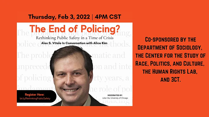 Alex S. Vitale: The End of Policing? Rethinking Pu...