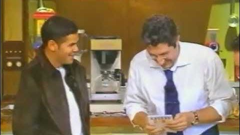 Jamel Debbouze et Gad Elmaleh en plein délire au Burger Quiz