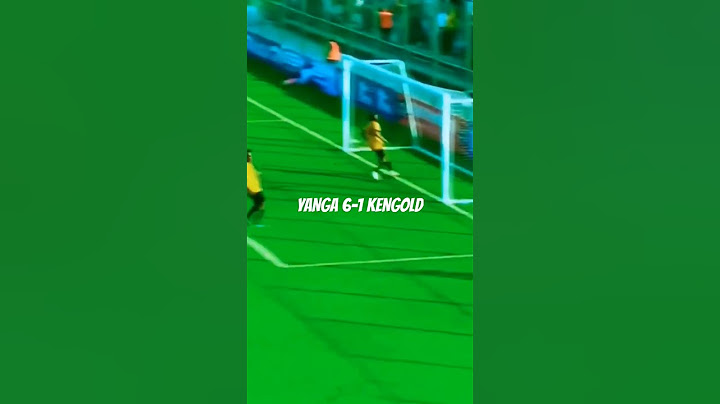 YANGA 6-1 KENGOLD WAMEKULA KICHAPO @morismakarius3213 #football #news #facts #sports