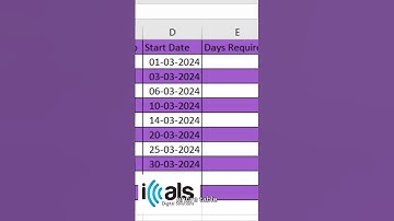 How to shade rows alternatively in Excel