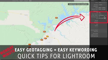 Lightroom Power Tip - Easy Geotagging = Easy Key Wording (for powerful searches)
