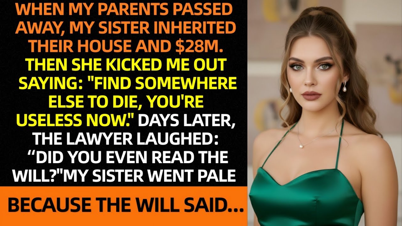 After My Parents Passed, My Sister Got $28M And Threw Me Out—Until The Lawyer Asked One Question...