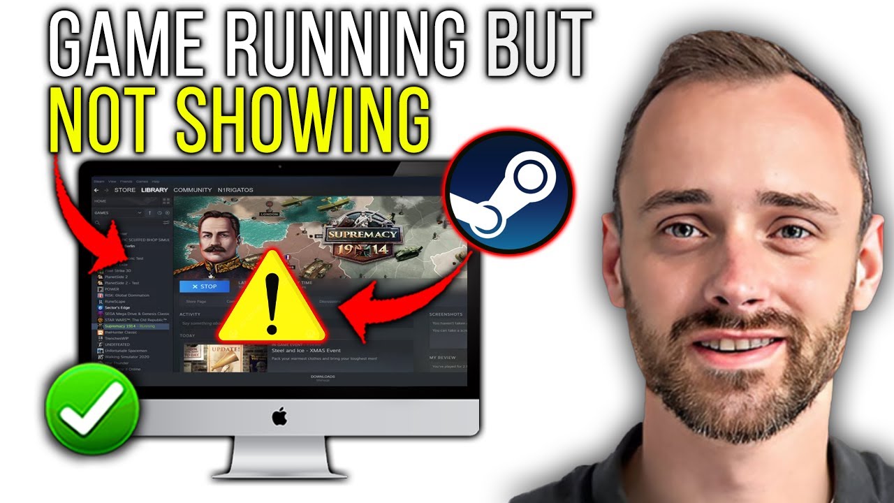 Can T Click Play Fix Steam Game Already Running Error YouTube 