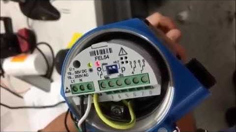 Emerson Liquiphant FEL54 operation