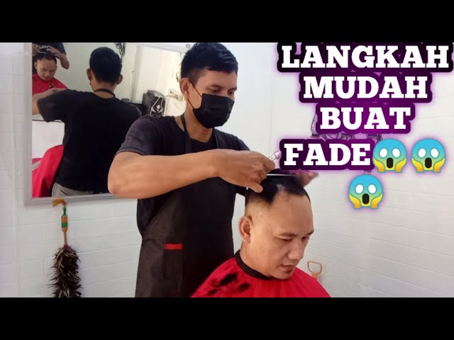 💈BARBER TUTORIAL - EASY MID FADE STEPS☀️