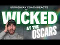 Broadway Actor REACTS to Cynthia Erivo, Ariana Grande Oscars WICKED Medley!!