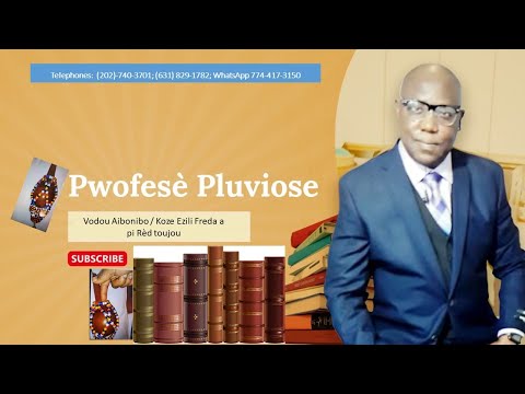 Vodou Aibonibo Koze Ezili Freda A Pi Rèd Toujou Avèk Pwofesè Pluviose