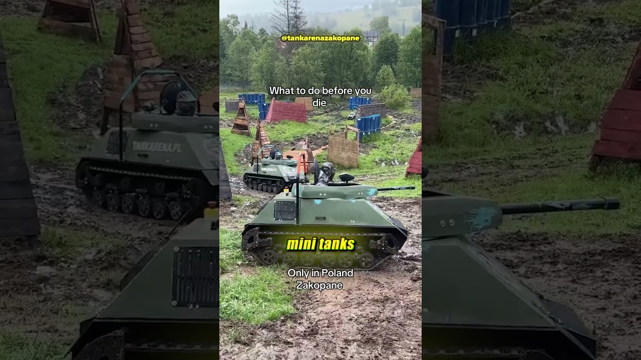 Paintball… But With Mini Tanks?! 😲