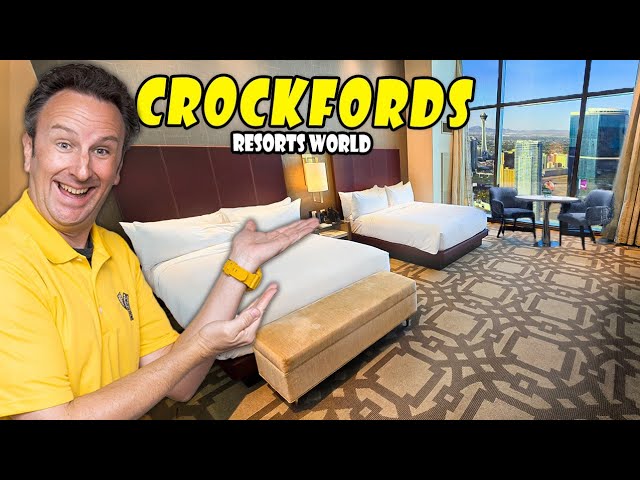 CROCKFORDS LAS VEGAS at Resorts World Room Tour & Review