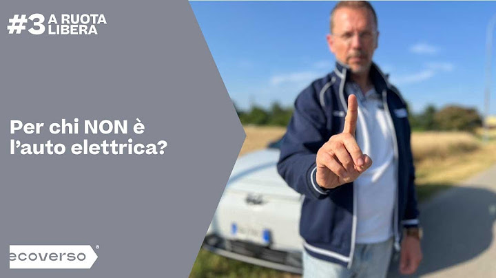 L'auto elettrica NON è per tutti: ecco perché