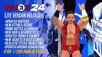 WR3D: 2K24 V.2 Lite By Gamestation Released! With All New Features | For Android & PC