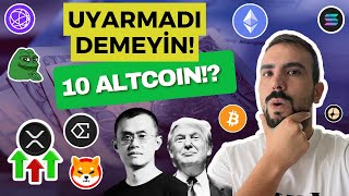 🚨 BTC - ETH - XRP: KRİTİK UYARI! - WLD ENA TIA COIN ALTCOIN ANALİZİ