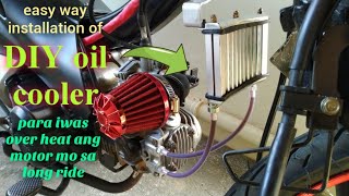 Oil cooler DIY how to install