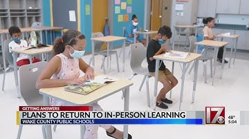 Wake County schools prepare to return to in-person learning