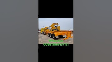 China made Container side lifter trailer ,Container side loader trailer price