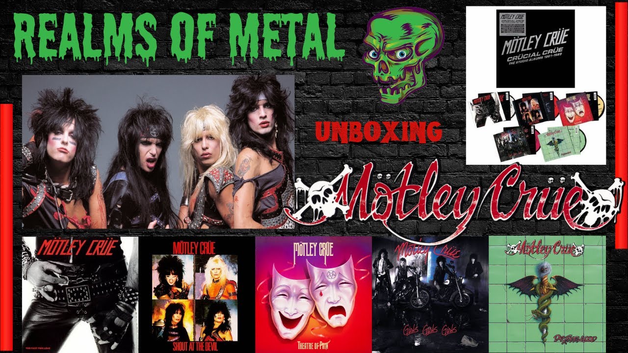 Mötley Crüe - Crucial Crue: 1981-1989 - Vinyl Box Set