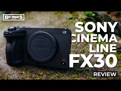 Sony Cinema Line FX30 APS-C Mirrorless Camera First Look Review by Georges Cameras