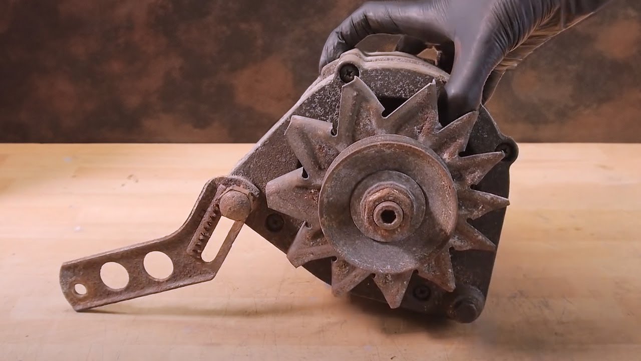 BMW E30 Alternator - Restoration - YouTube