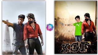 Instagram Trending KGF Photo Editing || KGF Chapter 2 photo editing || KGF 2