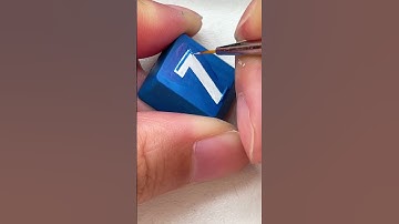 Drawing Cristiano Ronaldo jersey number 7 on the keyboard #shorts #diy #art #tiktok #customkeys
