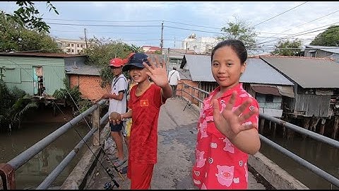 CÂU CÁ SÔNG CÙNG CÁC BÉ VUI ƠI LÀ VUI !!!