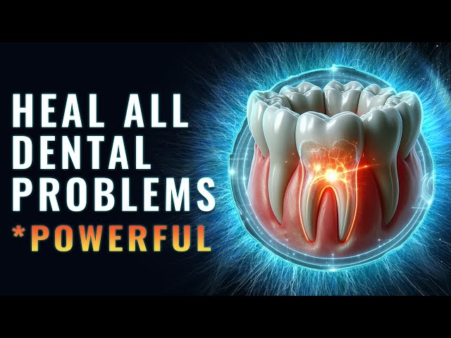 174Hz Dental Healing Frequency Music | Tooth Regeneration Binaural Beats Healthy Teeth And Gums class=