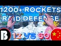 12 ПРОТИВ 60! ЗАЩИТА ОТ РЕЙДА НА 1200 РАКЕТ! BEDOLAGI CLAN