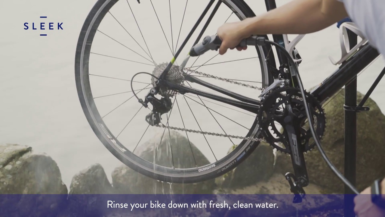 How to clean your drivetrain using Sleek Bike Degreaser YouTube