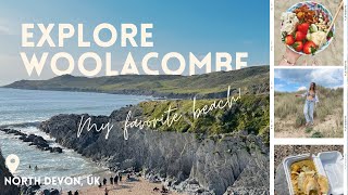 Exploring WOOLACOMBE, UK - My favourite beach!