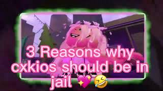 3 Reasons Why Should Be In Jail