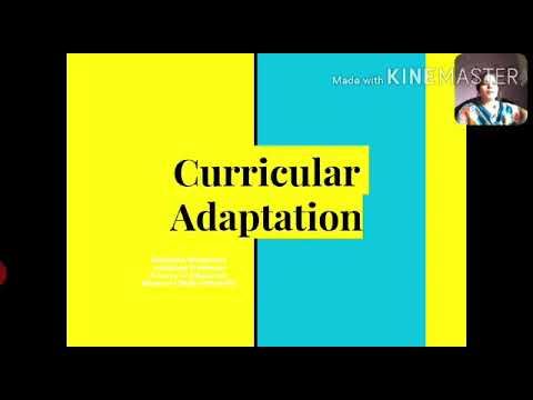 Curricular Adaptation