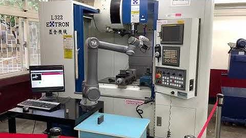Lunghwa Robotics -TM ROBOT WITH CNC FOR MACHINE TENDING IN LUNGHWA