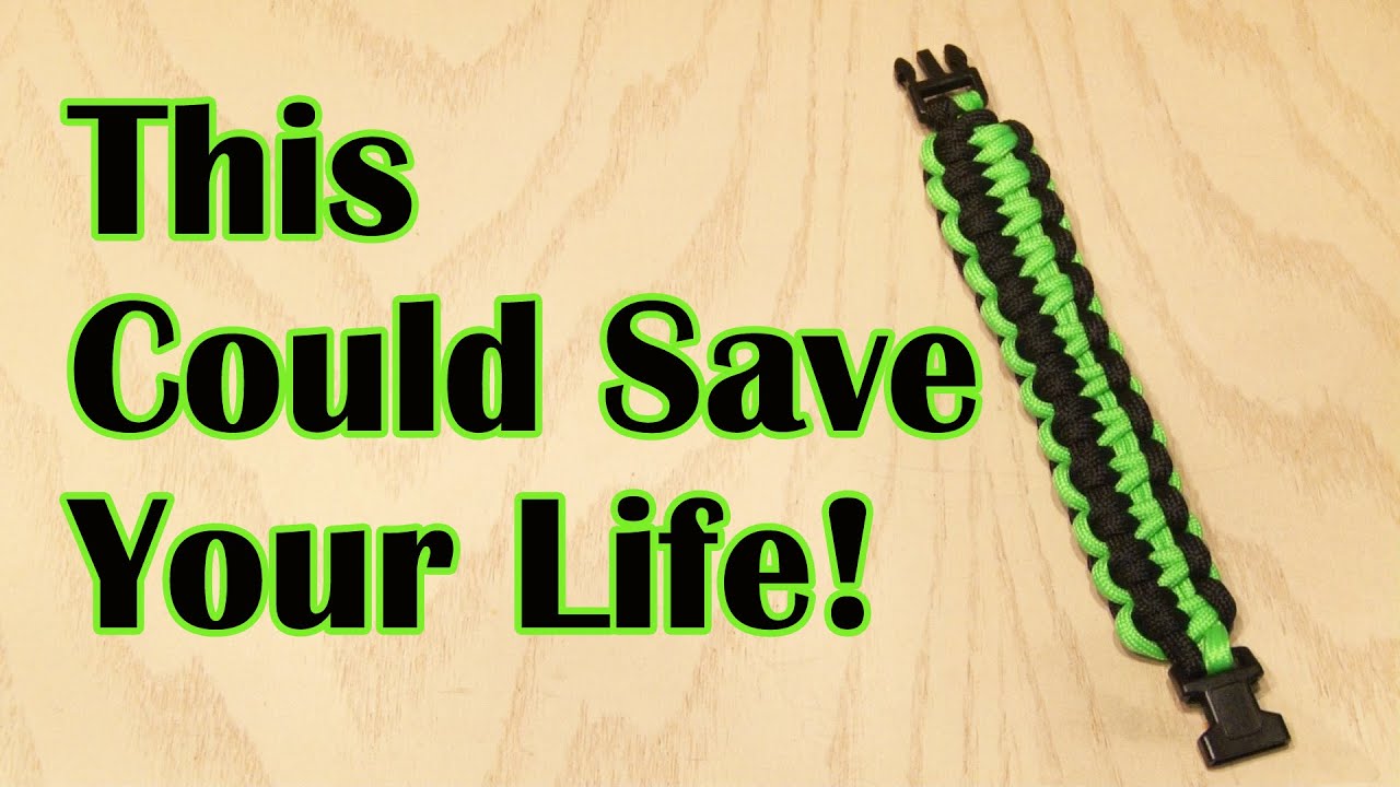 This DIY Paracord Bracelet Could Save Your Life! - YouTube pet harness 