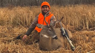 Whitetail Deer CVA Muzzleloader Hunt (weird buck)