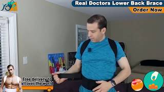 Real Doctors Lower Back Brace