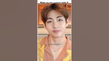 Make an eye contact with kim taehyung 😉 #kimtaehyung#taehyung#shorts#bts#btsarmy#v#ytshorts#hindimix